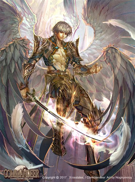 anime angel man